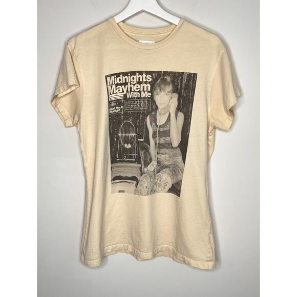 Taylor Swift Midnights Mayhem With Me Best Tees Organic Cotton Made in USA M - Picture 1 of 7